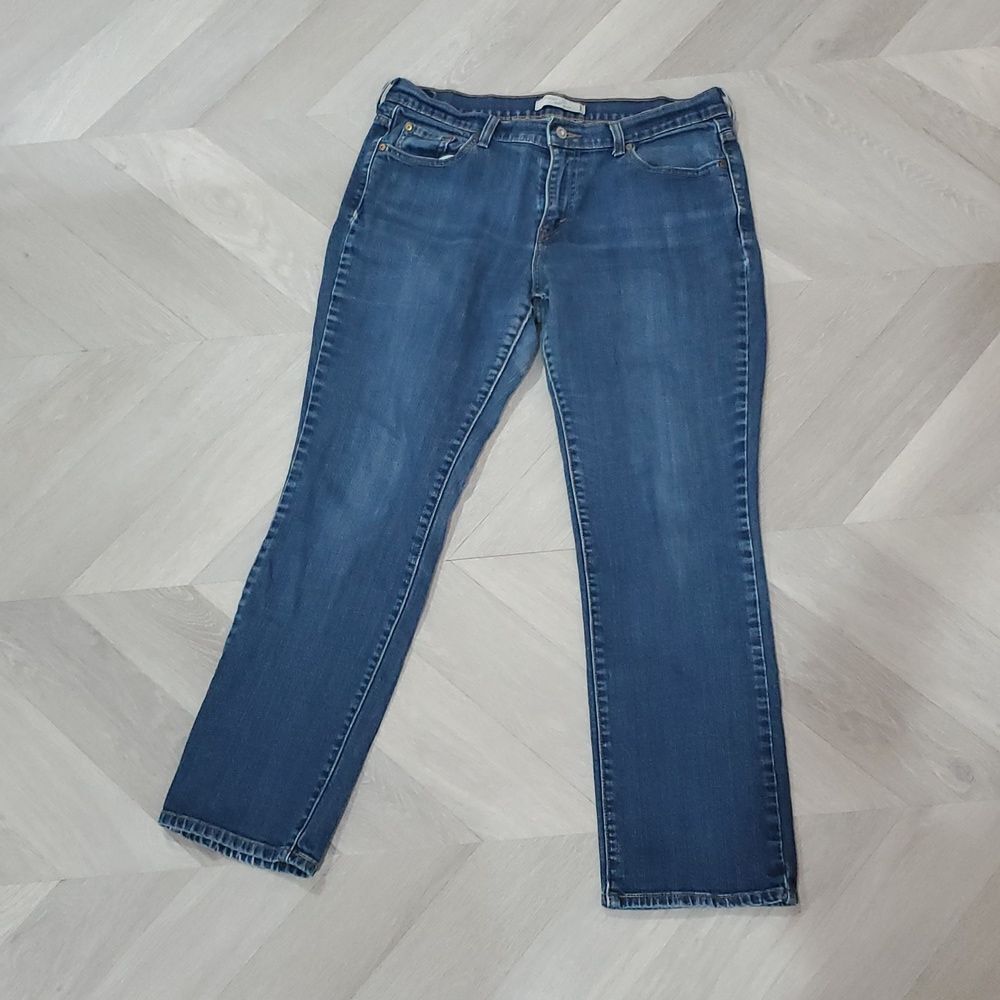 LEVIS 505 Straight Leg Womans JEANS, SIZE 12 SHORT